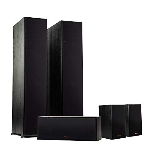 Klipsch Reference Dolby Atmos 5.0.2 Channel Home Theater Speaker System - Immersive Surround Sound for Movies & Music | Perfect for Living Room & Home Theater Setup