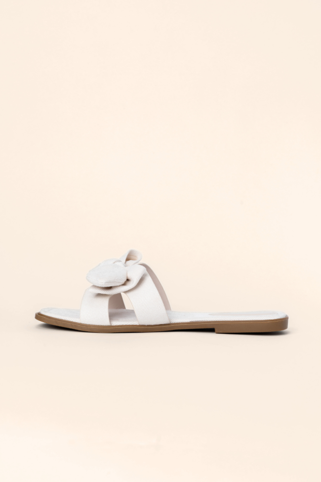 Reagan Ivory Bow Sandals for Women | Elegant Summer Wedding Shoes | Comfortable Block Heel Sandals for Brides, Bridesmaids & Special Occasions