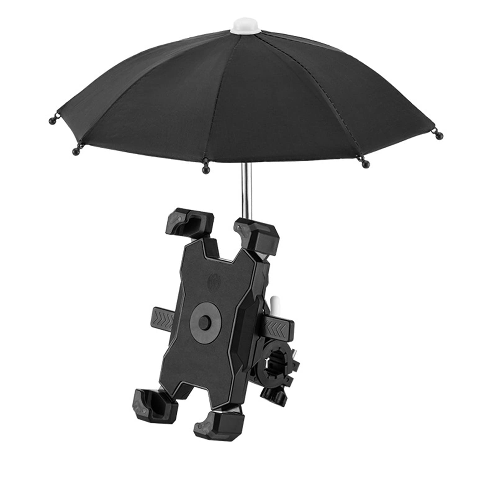 **Adjustable Bike Phone Holder with Sun Shade - Universal Bicycle Phone Mount for Cycling, Outdoor Sports & Commuting - Anti-Glare Phone Clip for Safe Riding**