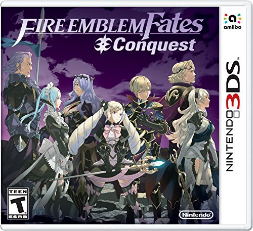 Fire Emblem Fates: Conquest - Nintendo 3DS Game | Tactical RPG Adventure | Perfect for Strategy Gamers & Anime Fans | Play at Home or On-The-Go