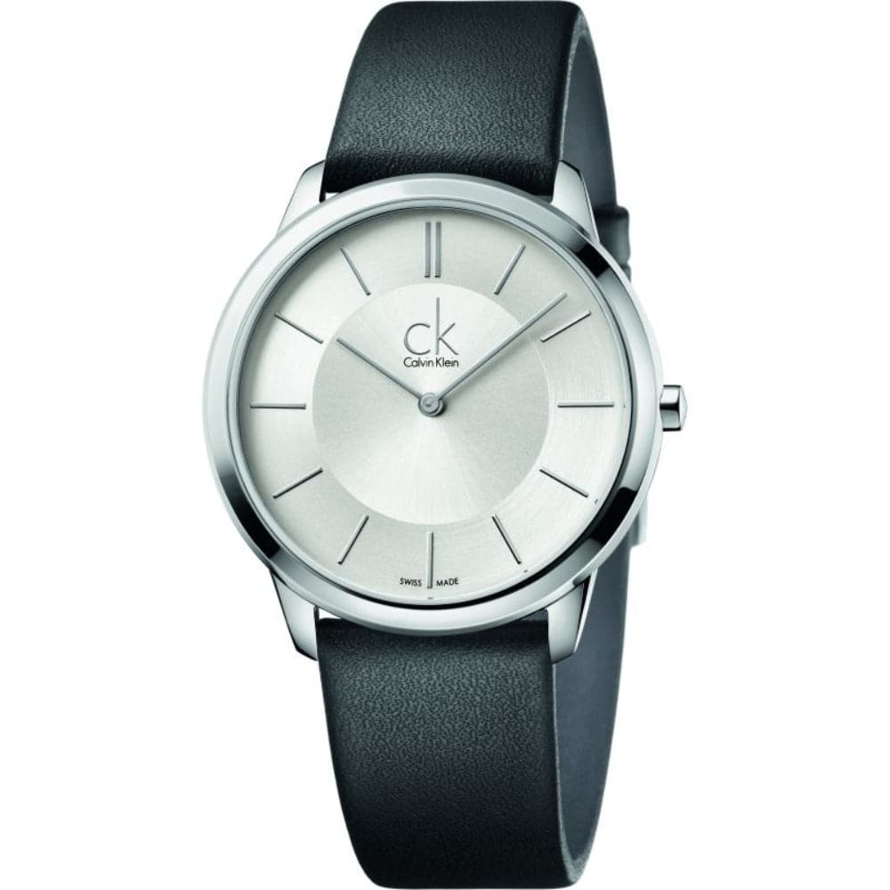 Calvin Klein Minimal K3M211C6 Men's Watch - Slim Stainless Steel Dress Watch for Business & Casual Wear