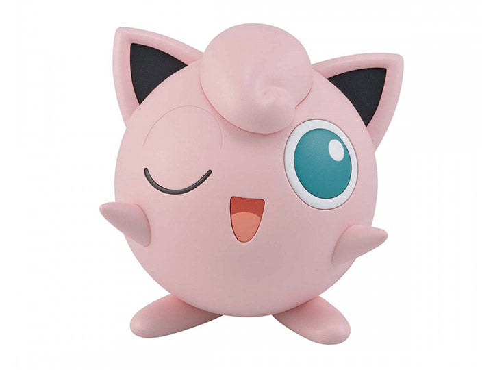 Bandai Quick Model #09 Pokemon Jigglypuff / Rondoudou Model Kit - Easy Snap-Together Building Toy for Kids & Collectors - Perfect for Gifts, Display, and Pokemon Themed Room Decor