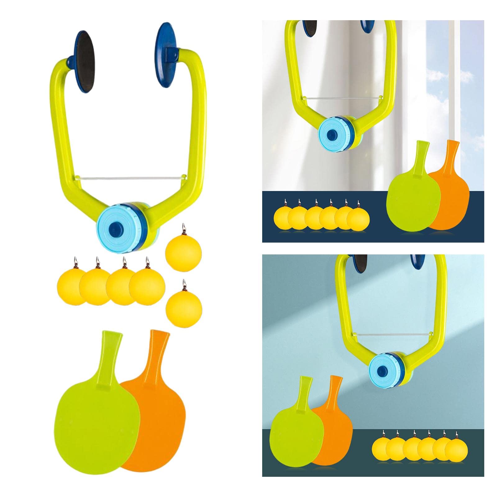Portable Hanging Table Tennis Trainer for Kids - Self Training Suspended Ball Practice Tool for Indoor Play | Perfect Birthday Gift for Young Athletes & Table Tennis Enthusiasts | Great for Home, School & Recreational Use