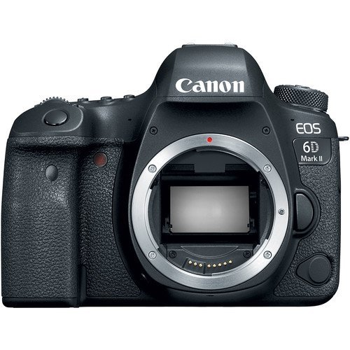 Canon EOS 6D Mark II DSLR Camera Body Only - Professional 14-Piece Accessory Kit (Renewed) | Perfect for Portrait, Landscape & Wedding Photography