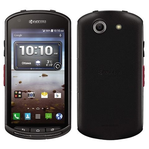 Kyocera DuraForce Black GSM Unlocked Rugged 4G Android Smartphone - Waterproof & Shockproof for Outdoor Adventures, Construction Work & Extreme Sports