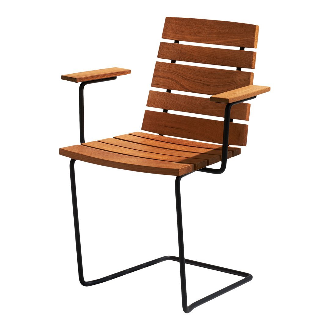 Premium Lindblom Grinda Armchair - Modern Outdoor Lounge Chair by Skargaarden for Patio, Garden, and Poolside Relaxation