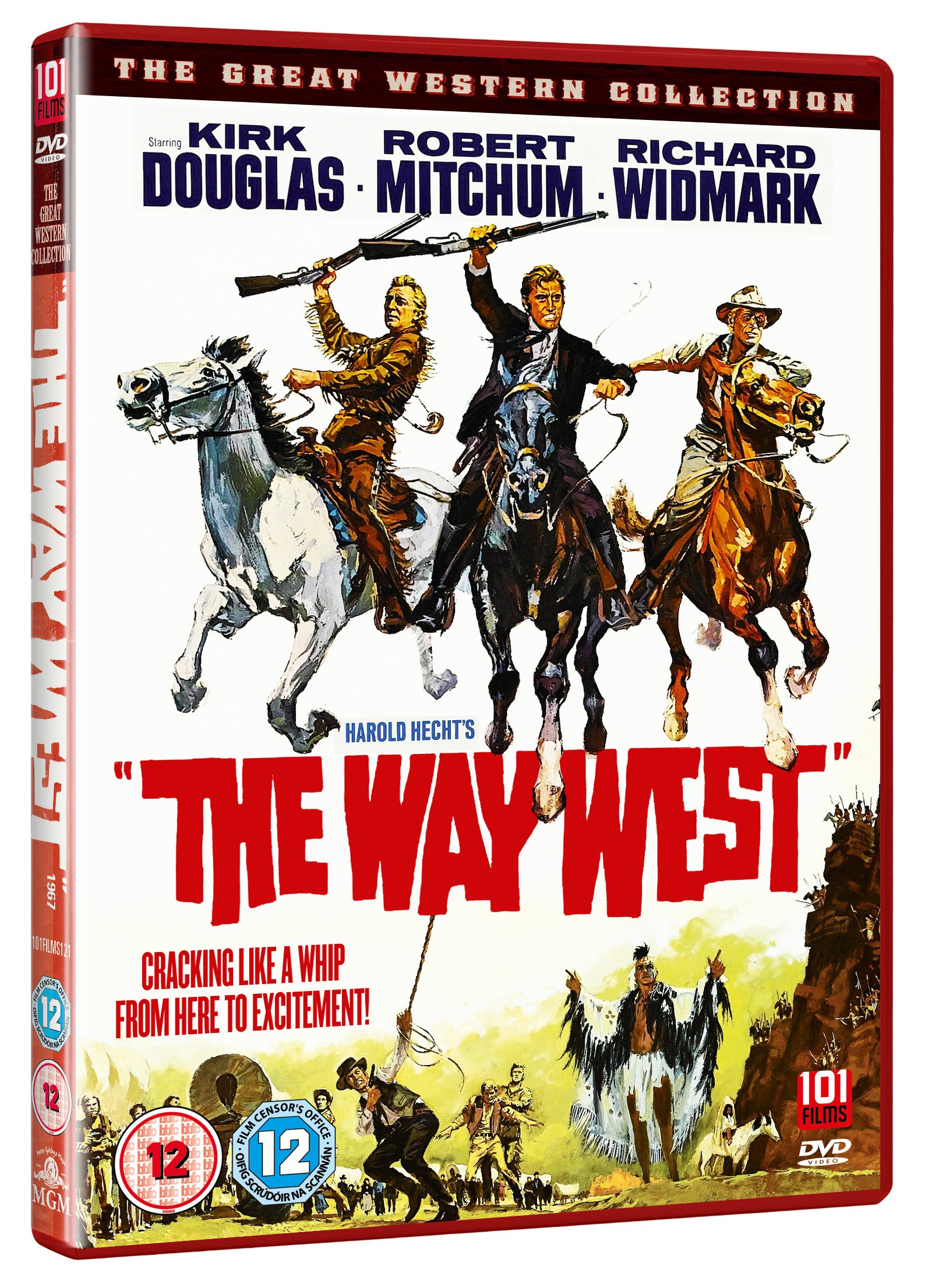 The Way West [The Great Western Collection] DVD - Classic Western Movie for Home Entertainment & Cowboy Film Enthusiasts