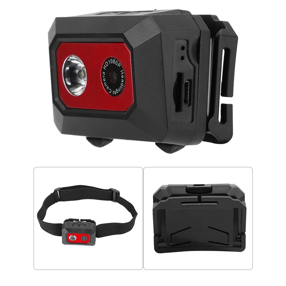 4K Sports Action Camera - 1080P HD Helmet Mounted DV Camcorder with DVR Recorder, Waterproof Adventure Camera for Cycling, Skiing, Horse Riding & Extreme Sports (Black Red) - Capture Your Thrilling Moments On The Go