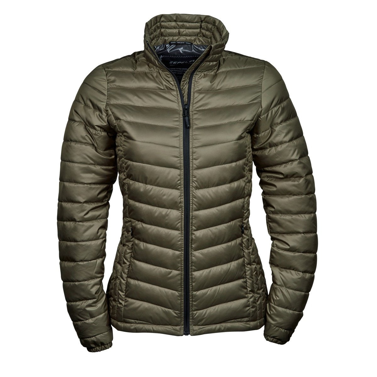 Women's Padded Zeppelin Jacket - Lightweight Winter Coat with Hood for Outdoor Activities, Hiking & Travel | Water-Resistant Windbreaker for Ladies