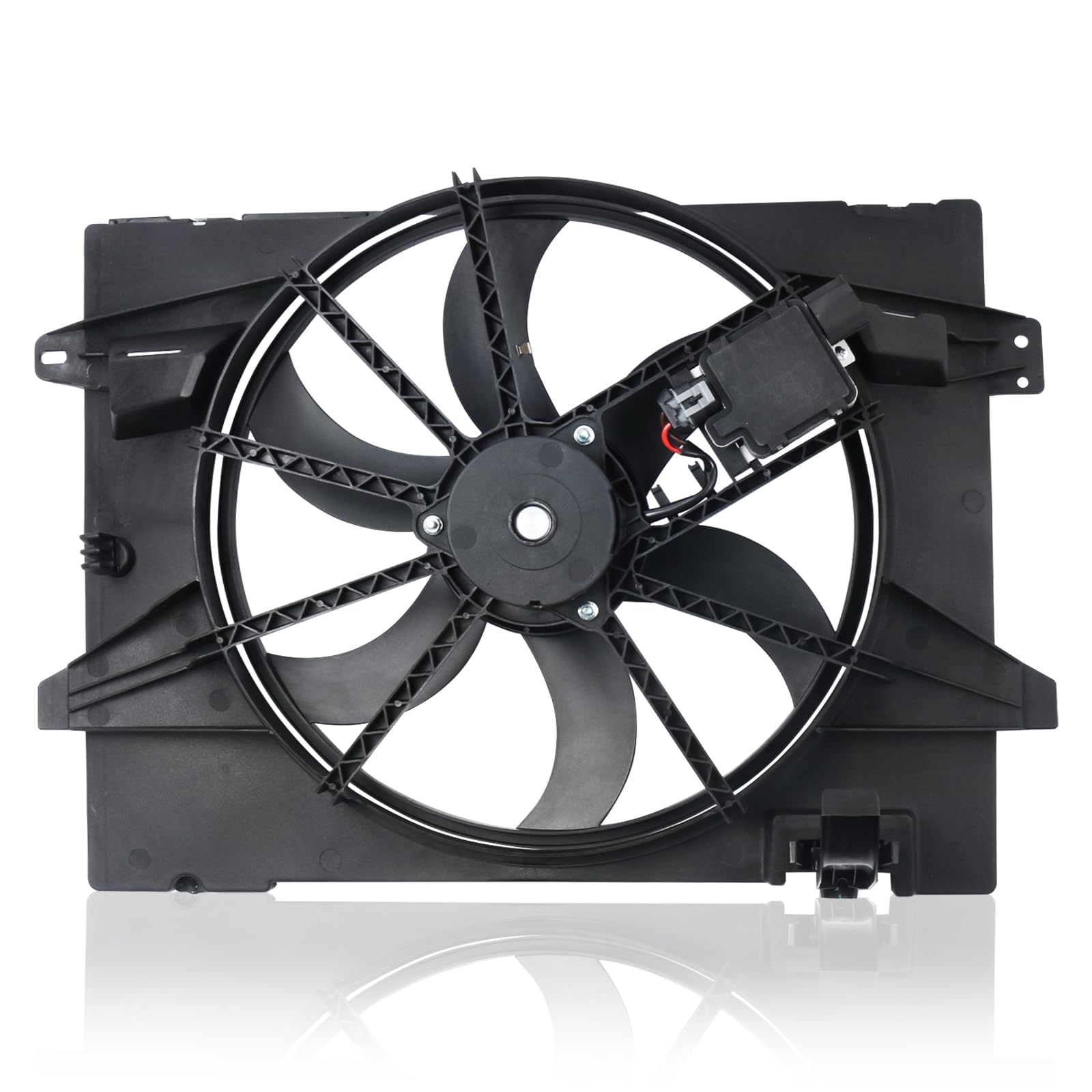 2005-2011 Lincoln Town Car & 2006-2011 Ford Crown Victoria A/C Condenser Radiator Cooling Fan Assembly 621-353 6W1Z8C607A - Perfect for Pickup Truck Cooling System Repair & Maintenance