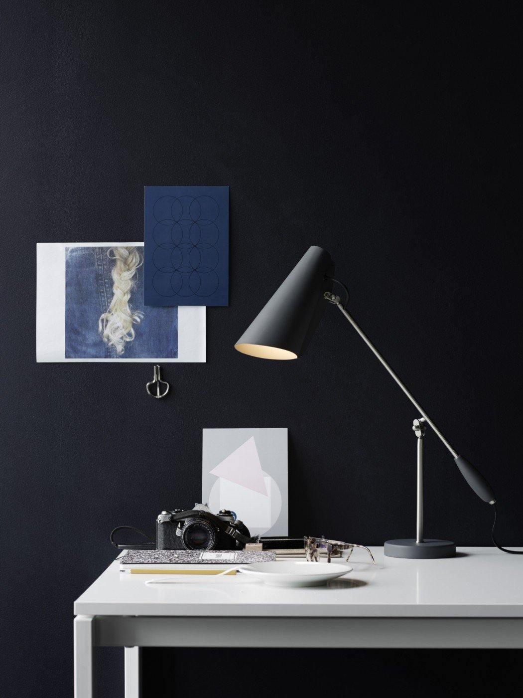 Modern Birdy Table Lamp - Adjustable LED Desk Light for Home Office, Bedroom & Study - Perfect for Reading, Working & Decor