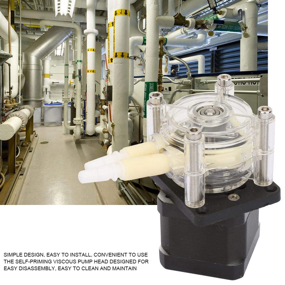 6-30V High Vacuum Peristaltic Pump with Stepper Motor - Ideal for Aquarium, Chemical Transfer & Liquid Handling | Perfect for Lab, Medical & Industrial Applications