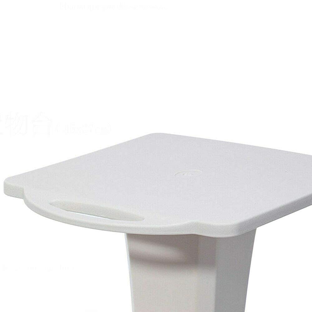 Professional Salon Medical Trolley Cart - Rolling Hair Styling Tray Stand with Lightweight Design for Beauty Tools & Instruments | Perfect for Mobile Spa Services, Hairdresser Storage & Salon Organization (White)