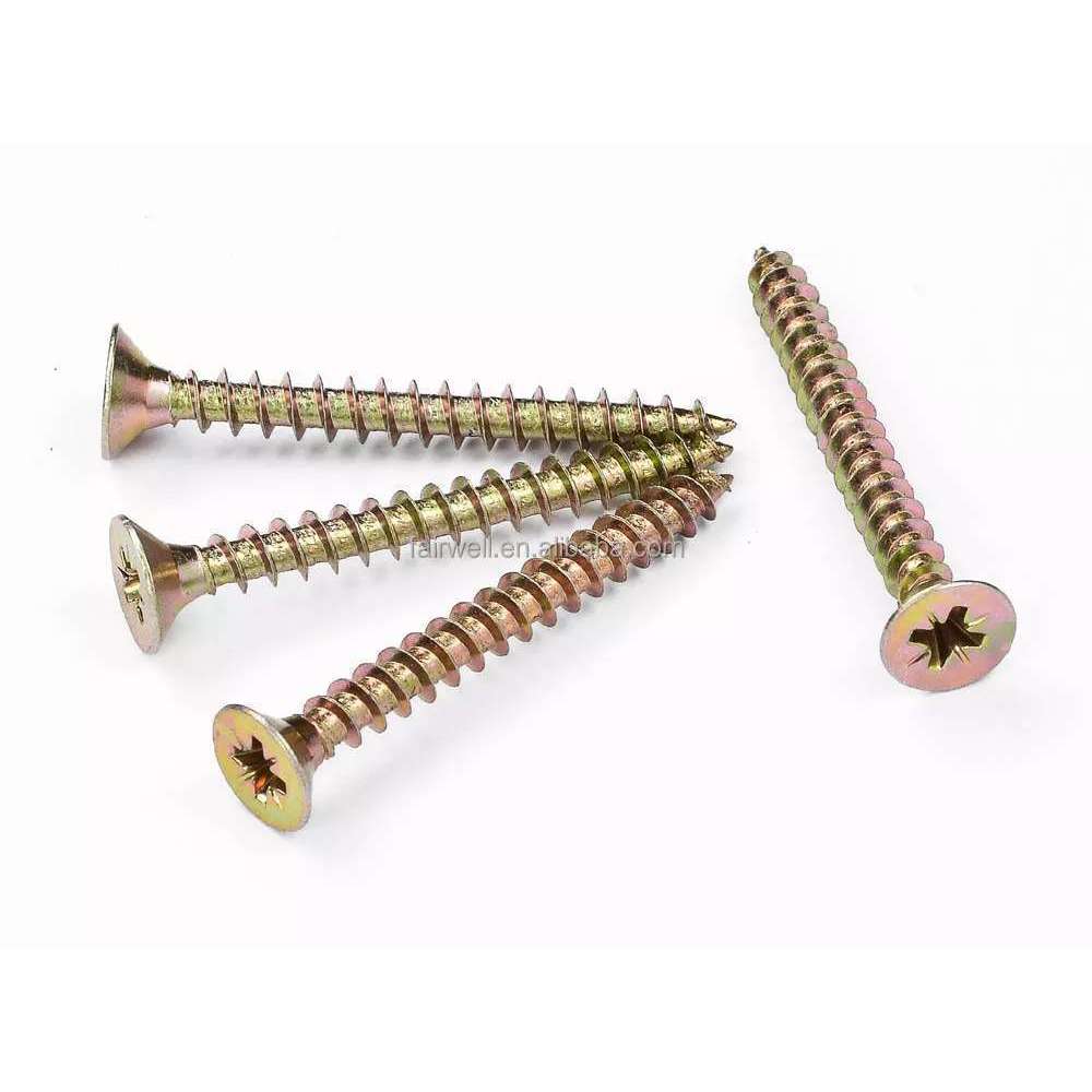 Anchor Chipboard Screws CSK Pozi 6G x 16mm (200-Pack) - Perfect for Furniture Assembly, DIY Projects & Woodworking