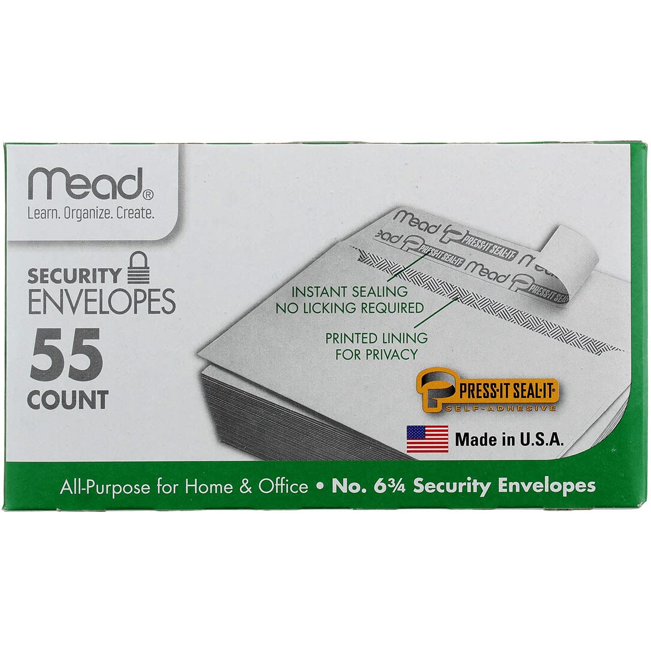 Mead Press It Seal It Self-Adhesive Laminating Sheets - 6.75
