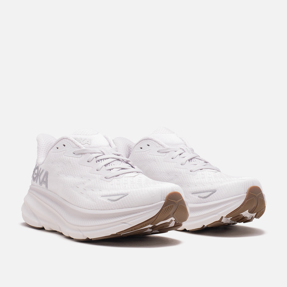 Brooks Clifton 9 Running Shoes - Nimbus Cloud/White - Lightweight Cushioned Sneakers for Men & Women - Perfect for Jogging, Gym & Daily Wear