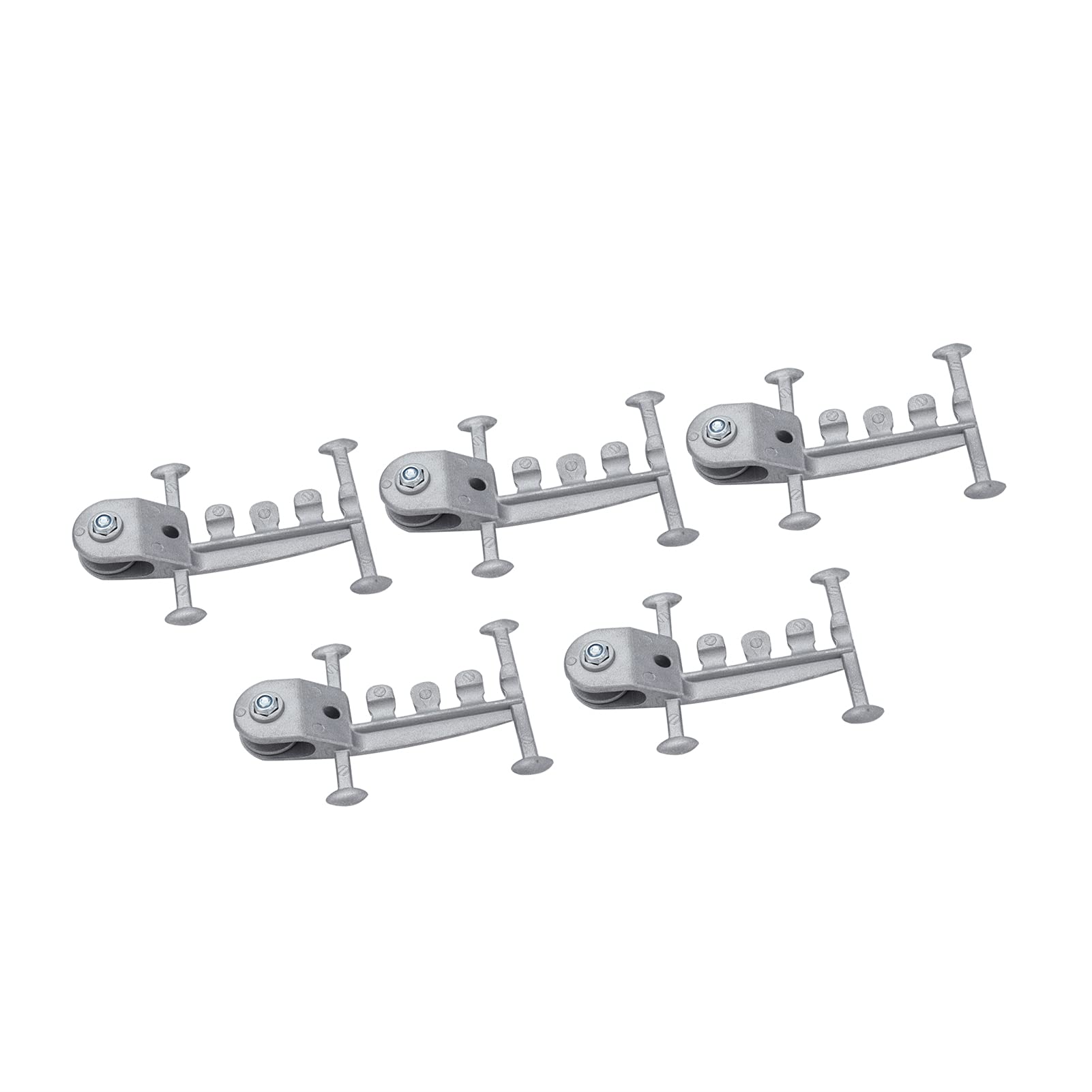 FECAMOS Greenhouse Pulley System - Heavy Duty Alloy Pulleys for Easy Greenhouse Ventilation & Shade Control - Perfect for Greenhouses, Farms & Hydroponic Gardens