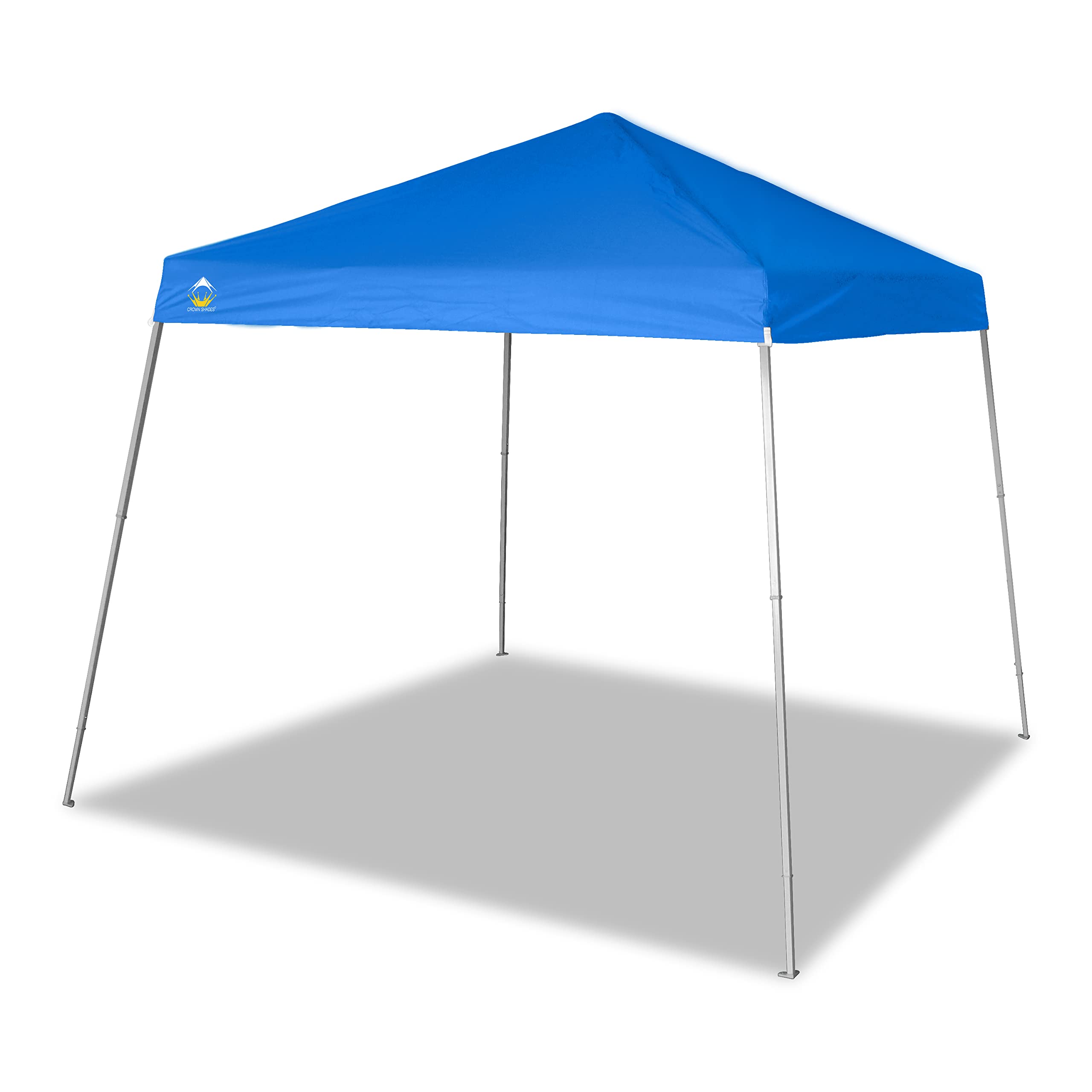 Blue 8x8 Pop Up Canopy Tent with Carry Bag - Outdoor Beach & Sports Shelter