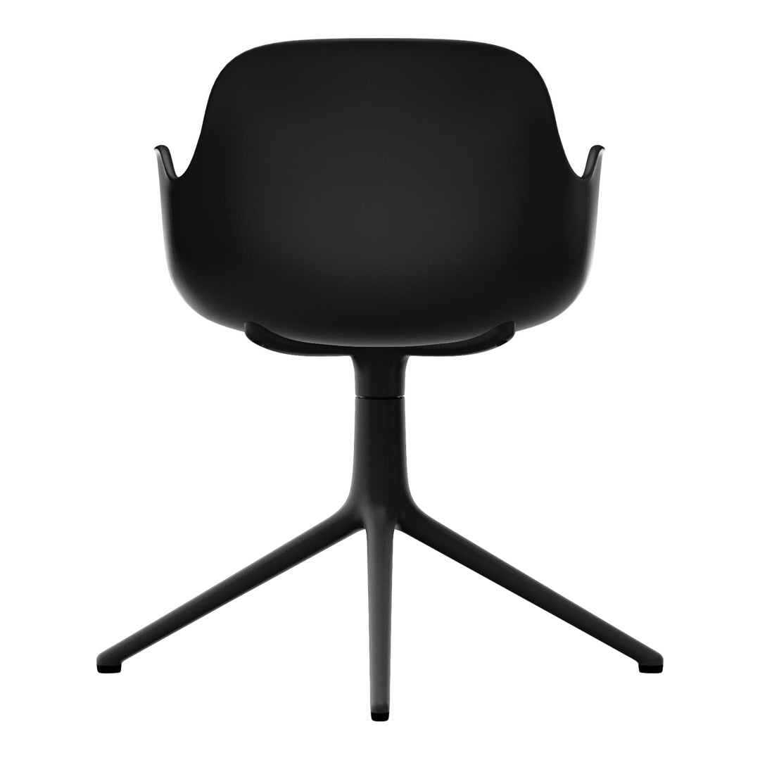 Modern Form Armchair with 4L Swivel Base - Ergonomic Office Chair for Home & Workspace - Perfect for Working, Gaming, and Relaxing