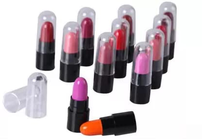 12-Piece Mini Lipstick Set - Assorted Colors for Everyday Wear & Travel Makeup Kit | Perfect for Gifts, Parties, and On-the-Go Touch Ups