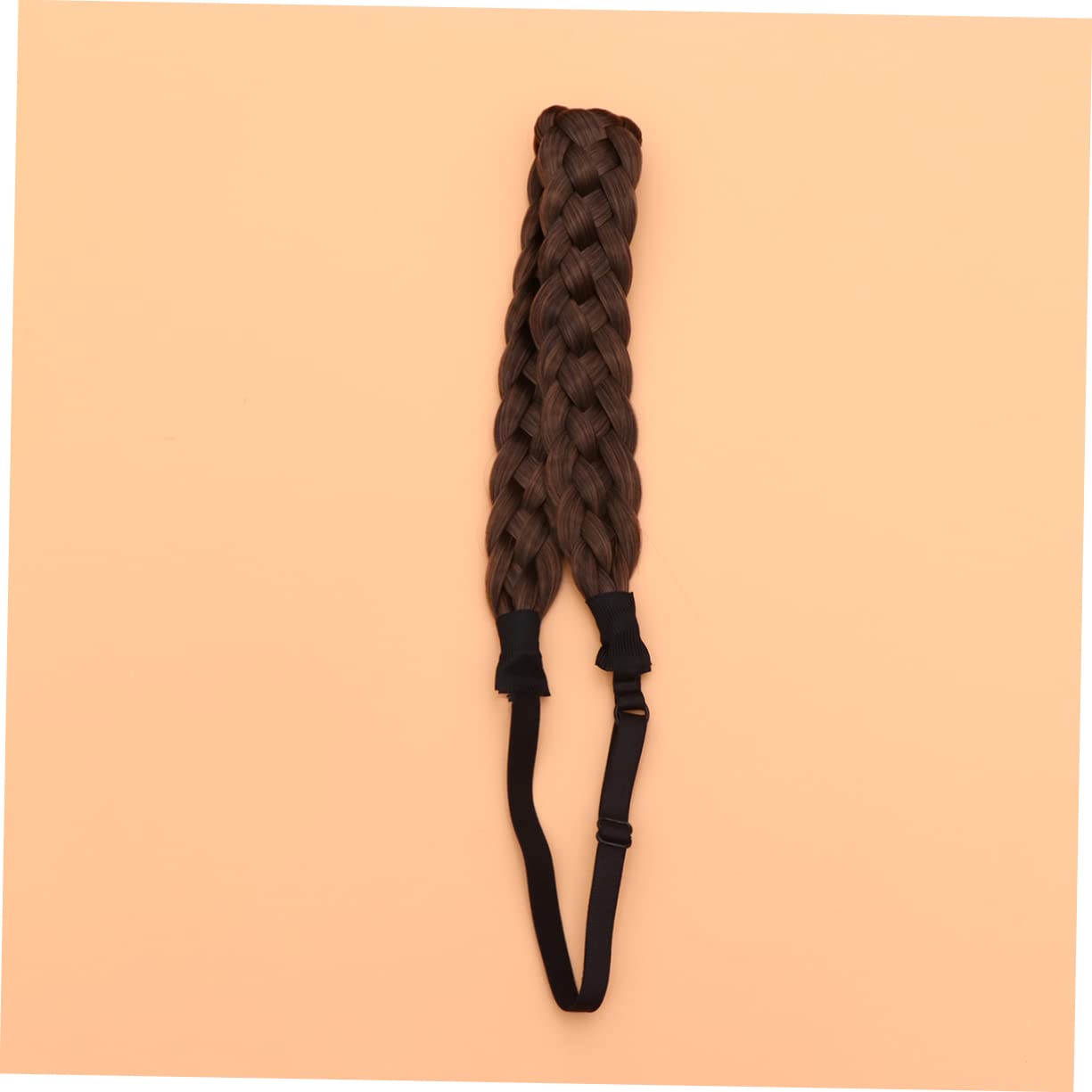 Minkissy 3 Pack Black Scrunchies for Women - Hair Ties, Braided Headbands & Synthetic Hair Accessories | Perfect for Workouts, Office & Everyday Fashion Hairstyles