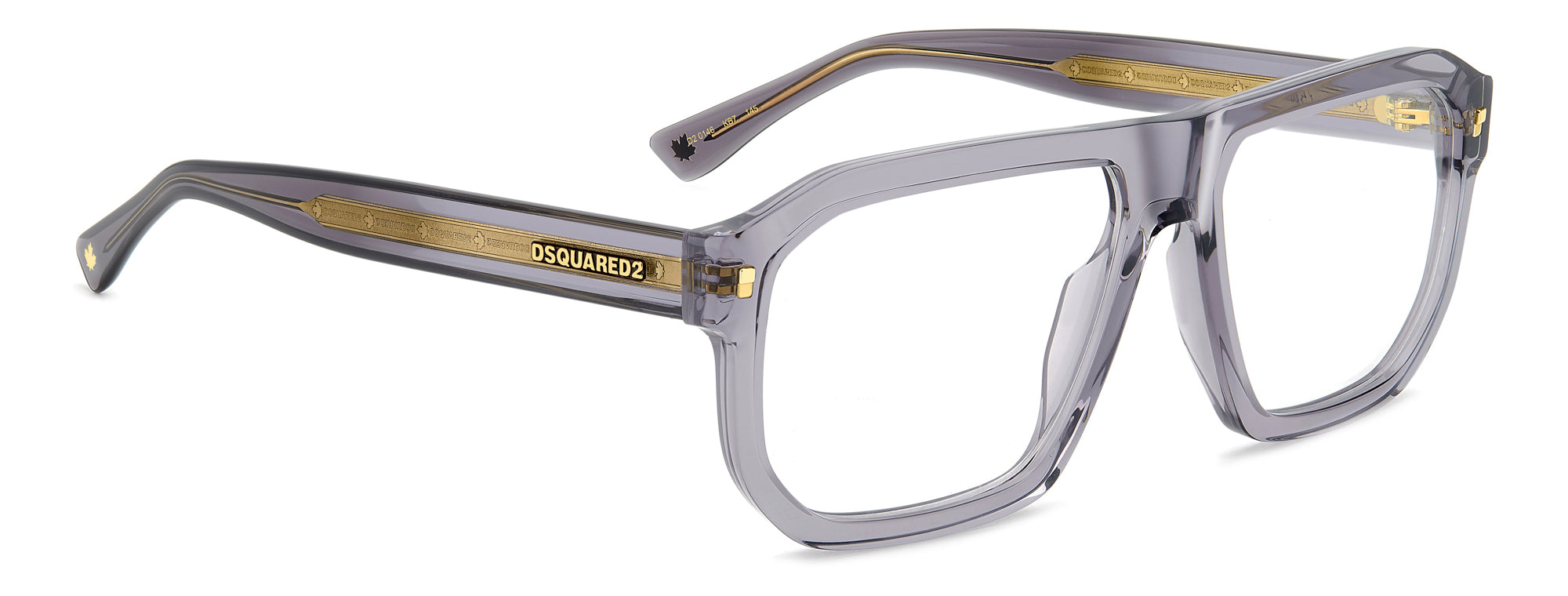 DSQUARED2 D2 0146 Sunglasses - Polarized Aviator Style for Men & Women - Perfect for Driving, Beach & Outdoor Activities