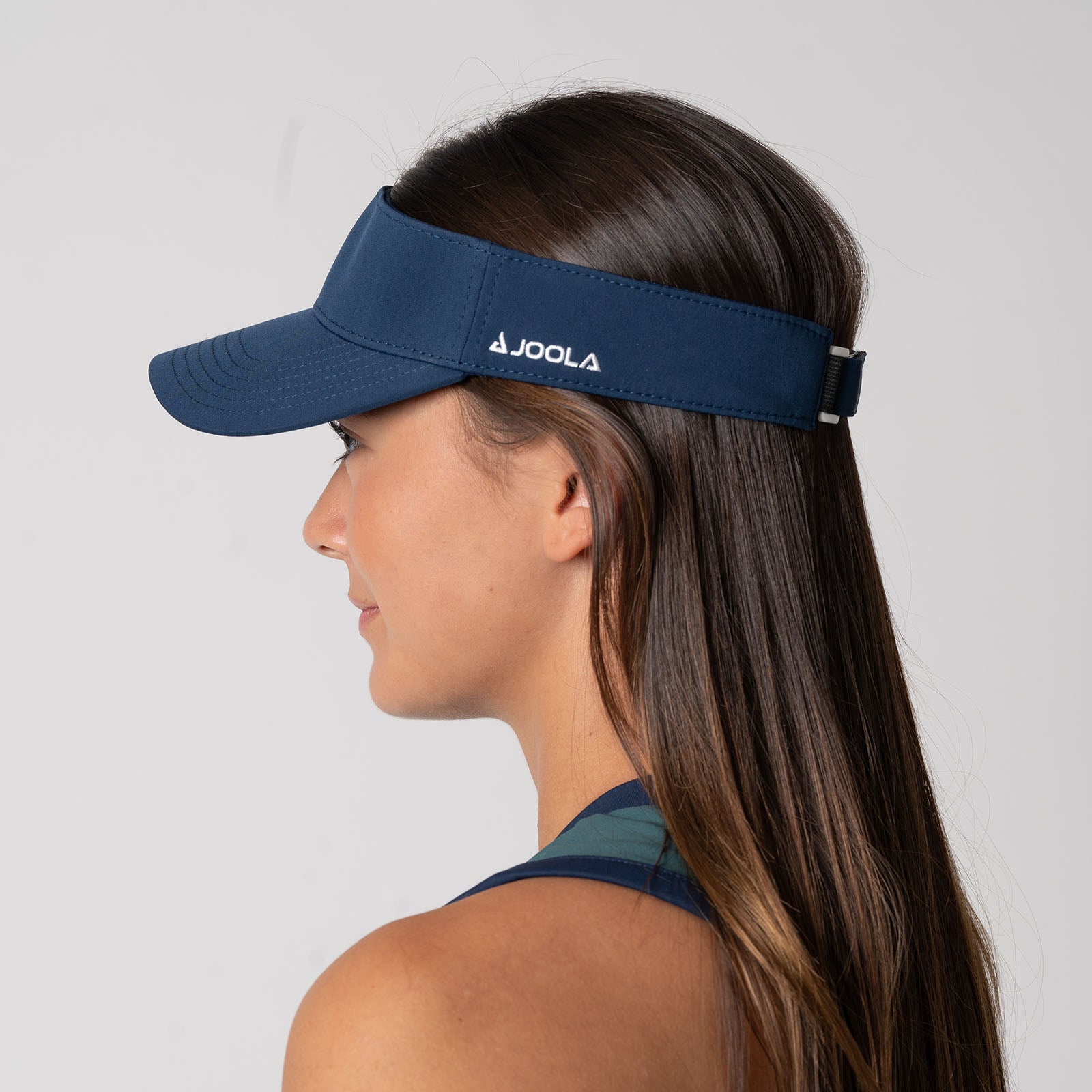JOOLA Essential Visor - Lightweight & Adjustable Tennis & Badminton Hat for Sun Protection - Perfect for Outdoor Sports, Running, and Beach Activities