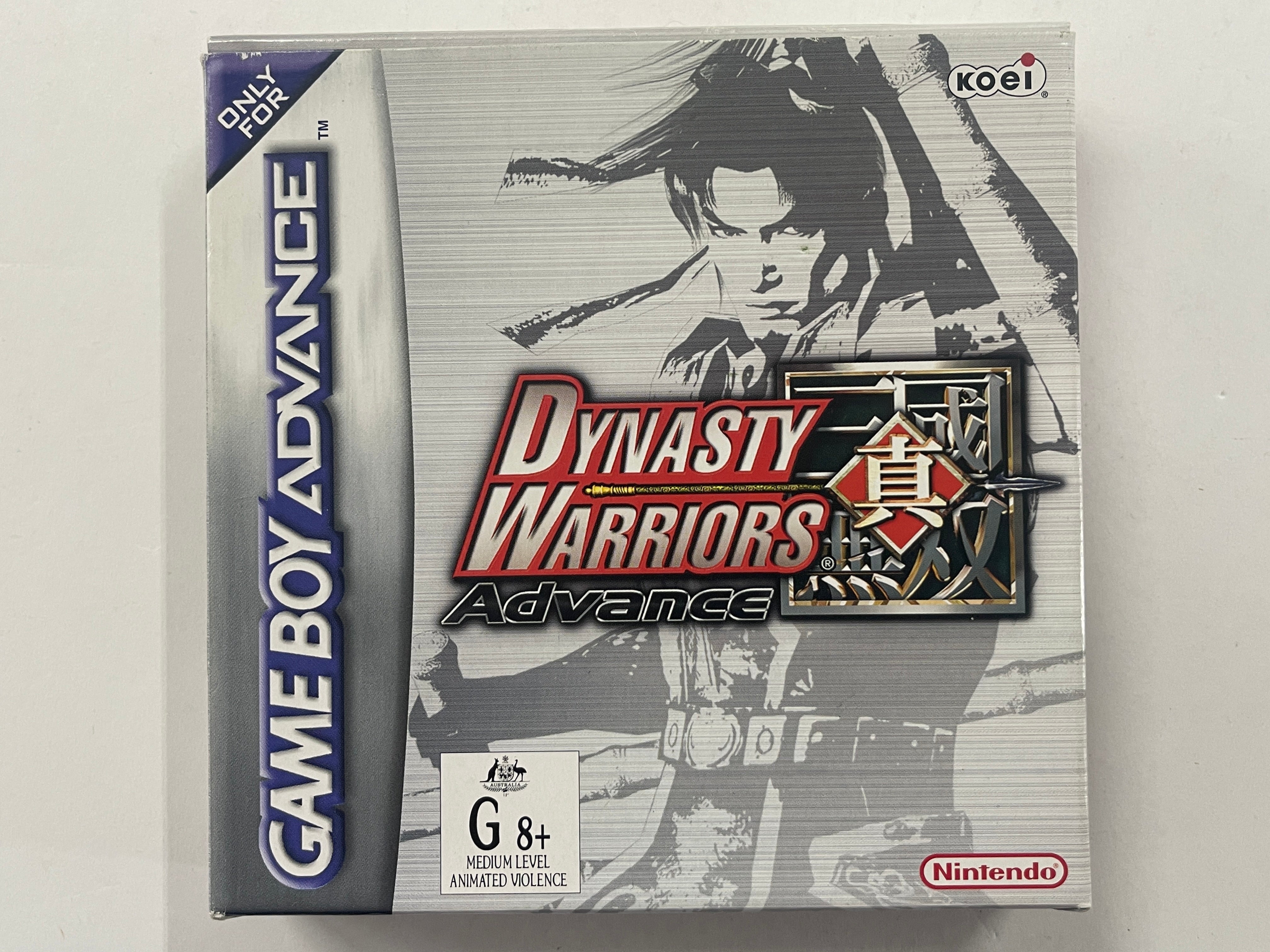 Dynasty Warriors Advance Complete In Box - Authentic GBA Game with Manual & Case - Perfect for Retro Gaming Collectors & Nostalgic Play