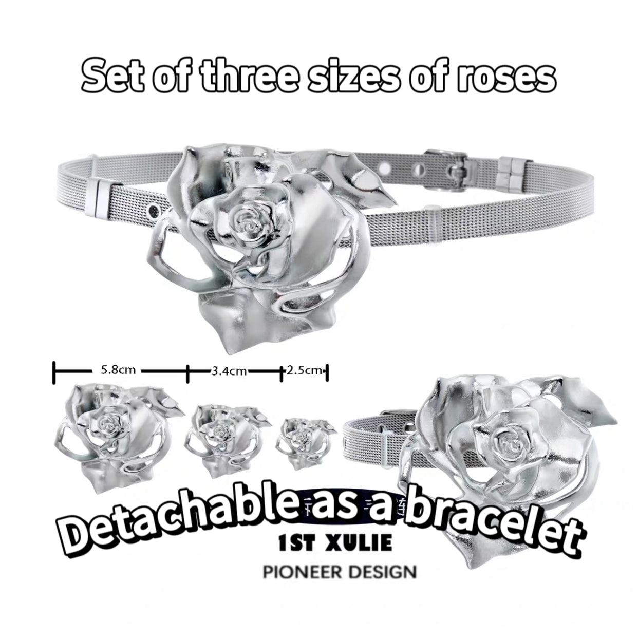 Taboo Rose Multifunctional Chain Bracelet - Adjustable Fashion Jewelry for Women | Perfect for Parties, Date Nights & Everyday Wear