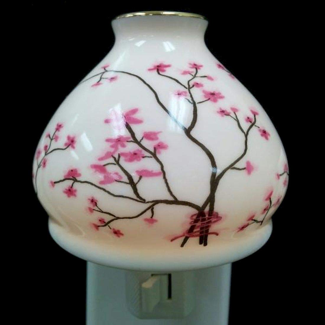 Cherry Blossom Night Light - Soothing LED Bedside Lamp for Nursery, Kids Room & Relaxation | Perfect for Bedtime, Meditation & Decor