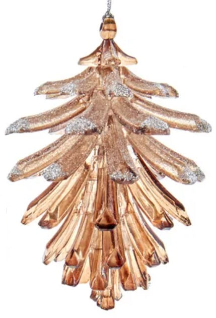 4 Pack Natural Brown Pine Cone Ornaments for Christmas Tree Decor, Holiday Home Decorations, Rustic Wedding Centerpieces - Perfect for DIY Crafts, Seasonal Displays & Festive Party Decor