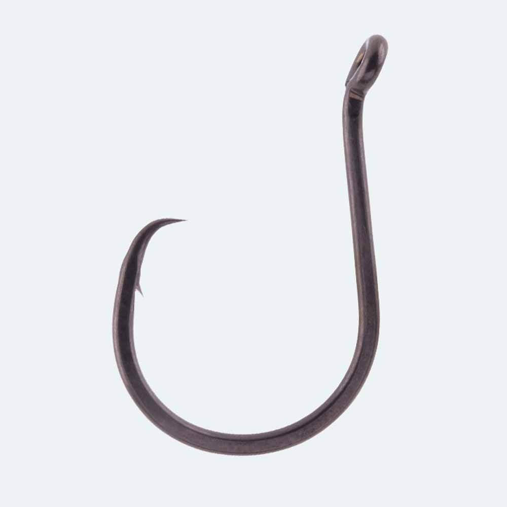 BKK Inline Heavy Circle Stainless Steel Hook - Durable Fishing Hooks for Saltwater & Freshwater Angling - Perfect for Surf Fishing, Deep Sea Fishing, and Bass Fishing
