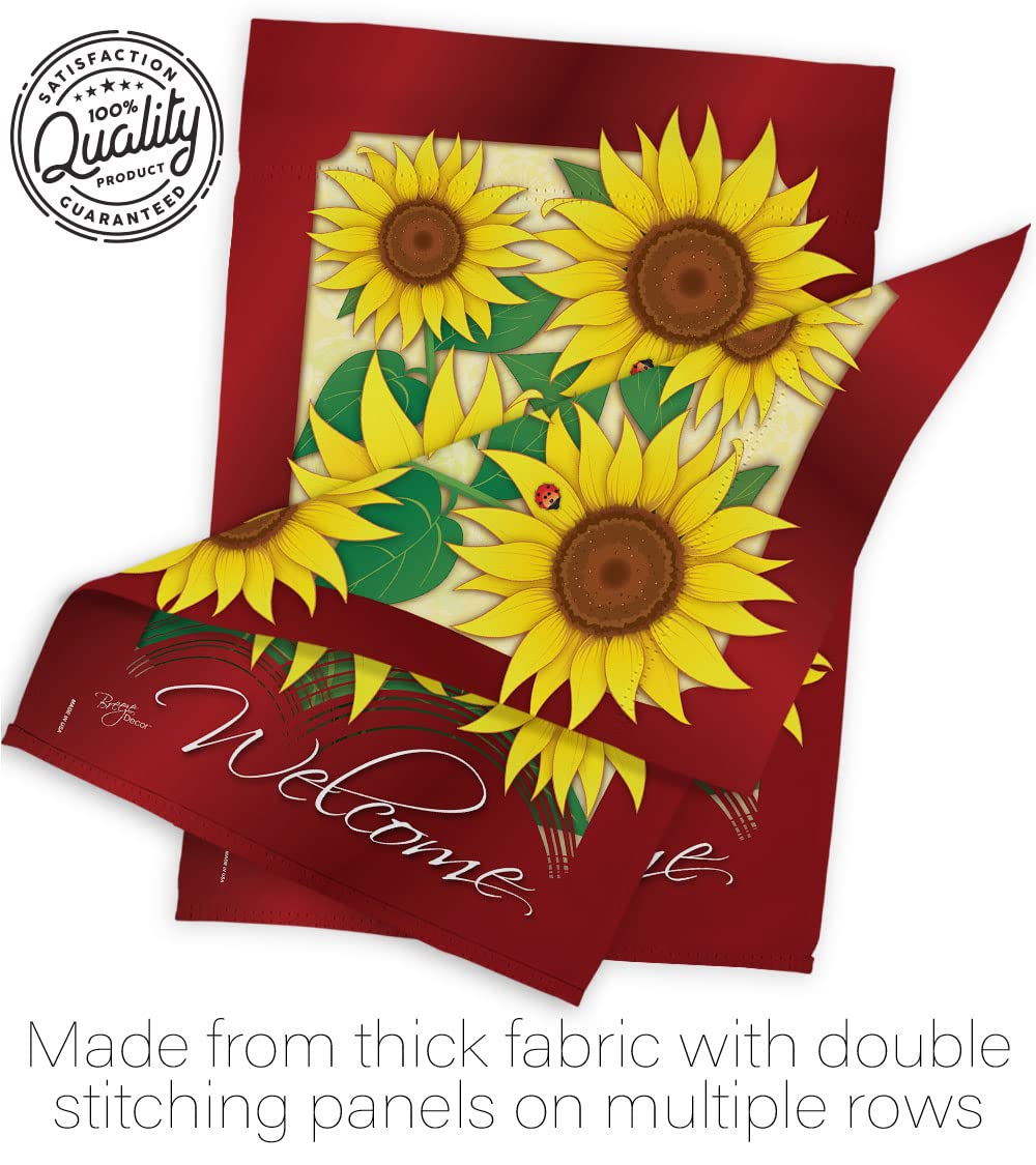 Sunflower Vertical Flags Set - 28