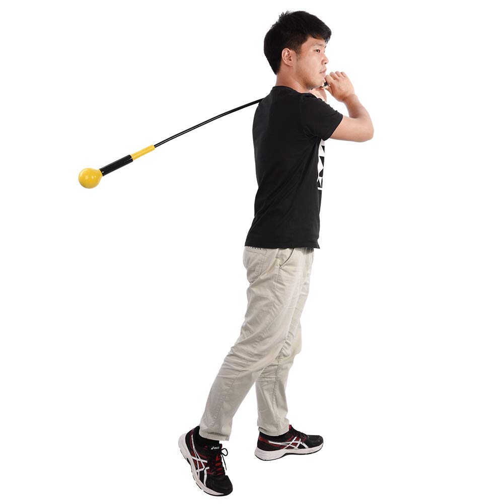 Vbestlife Golf Swing Trainer - Strength & Tempo Training Aid for Golfers | Improve Swing Mechanics | Perfect for Driving Range & Backyard Practice