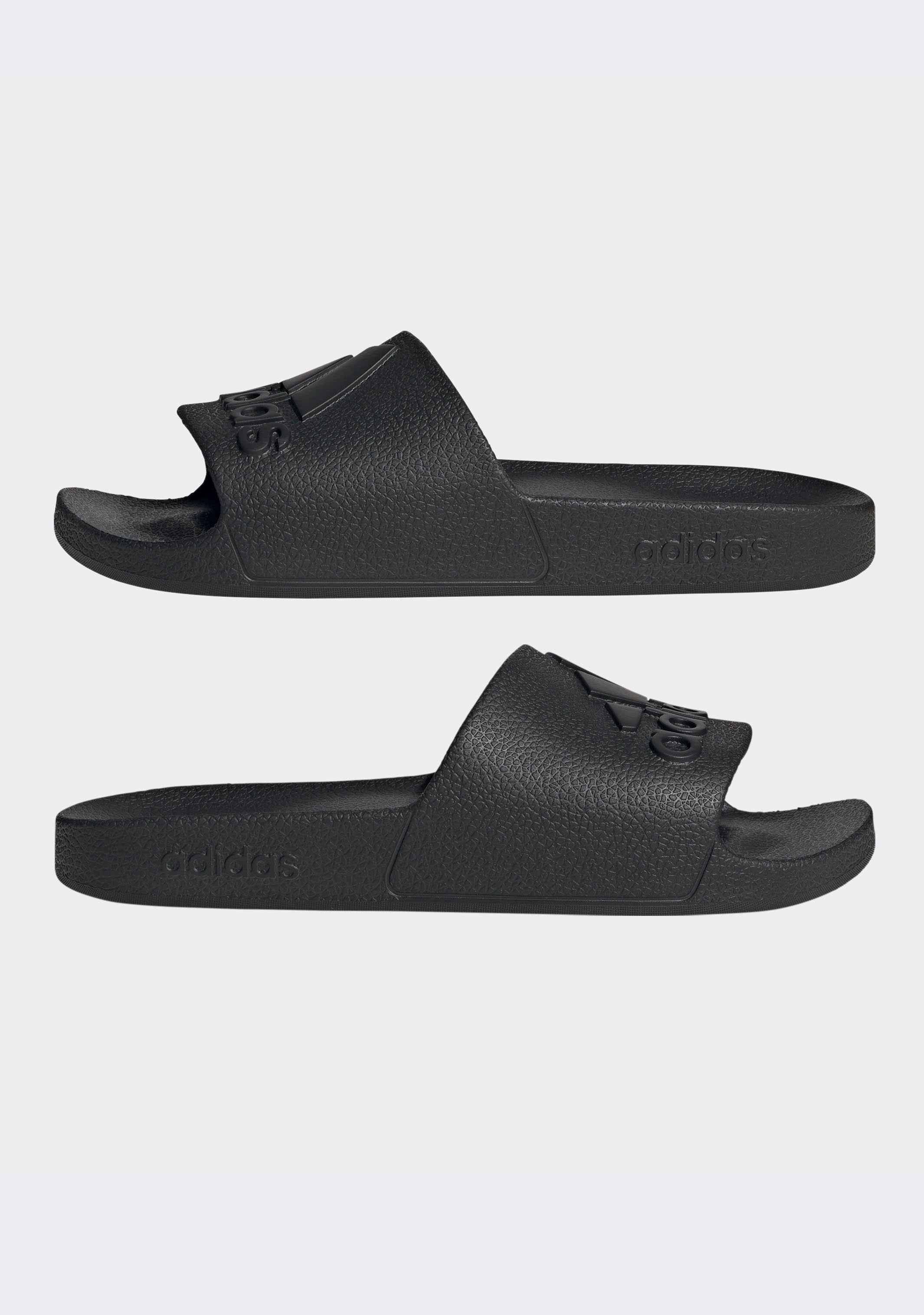 Adidas Men's Adilette Aqua Slides - Comfortable Waterproof Pool Sandals for Beach, Shower & Gym | Lightweight Quick-Dry Slides for Men