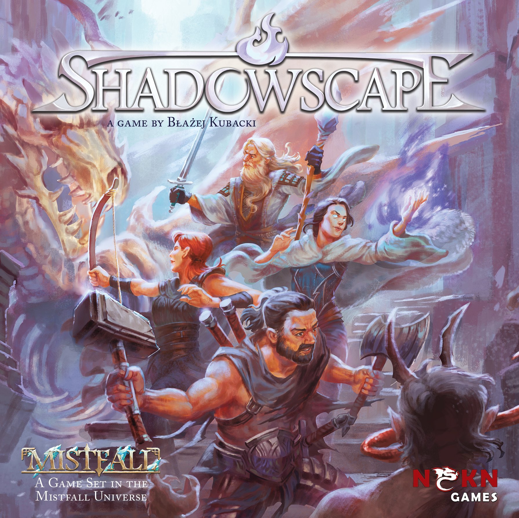 Shadowscape Board Game by NSKN Games - Strategic Fantasy Adventure for Family Game Nights & Parties