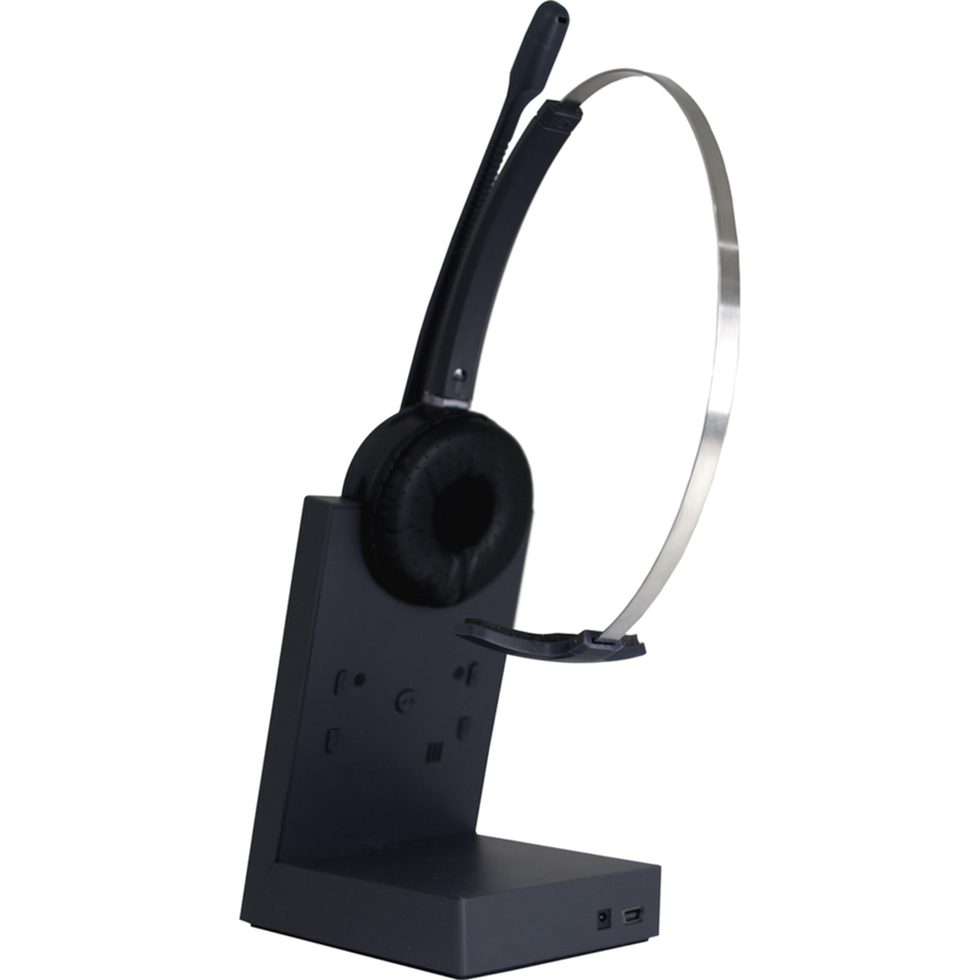 Spracht HS-3010 Wireless DECT USB Headset with Base Station - Bluetooth Office Headset with Noise Canceling Microphone for PC, Mac & Laptops | Perfect for Remote Work, Call Centers & Video Conferencing