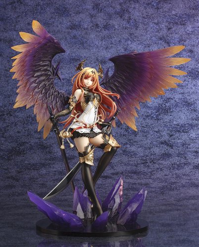 Attack on Bahamut Dark Angel Olivier 1/8 Scale PVC Figure - Anime Collectible for Display & Gaming Room Decor