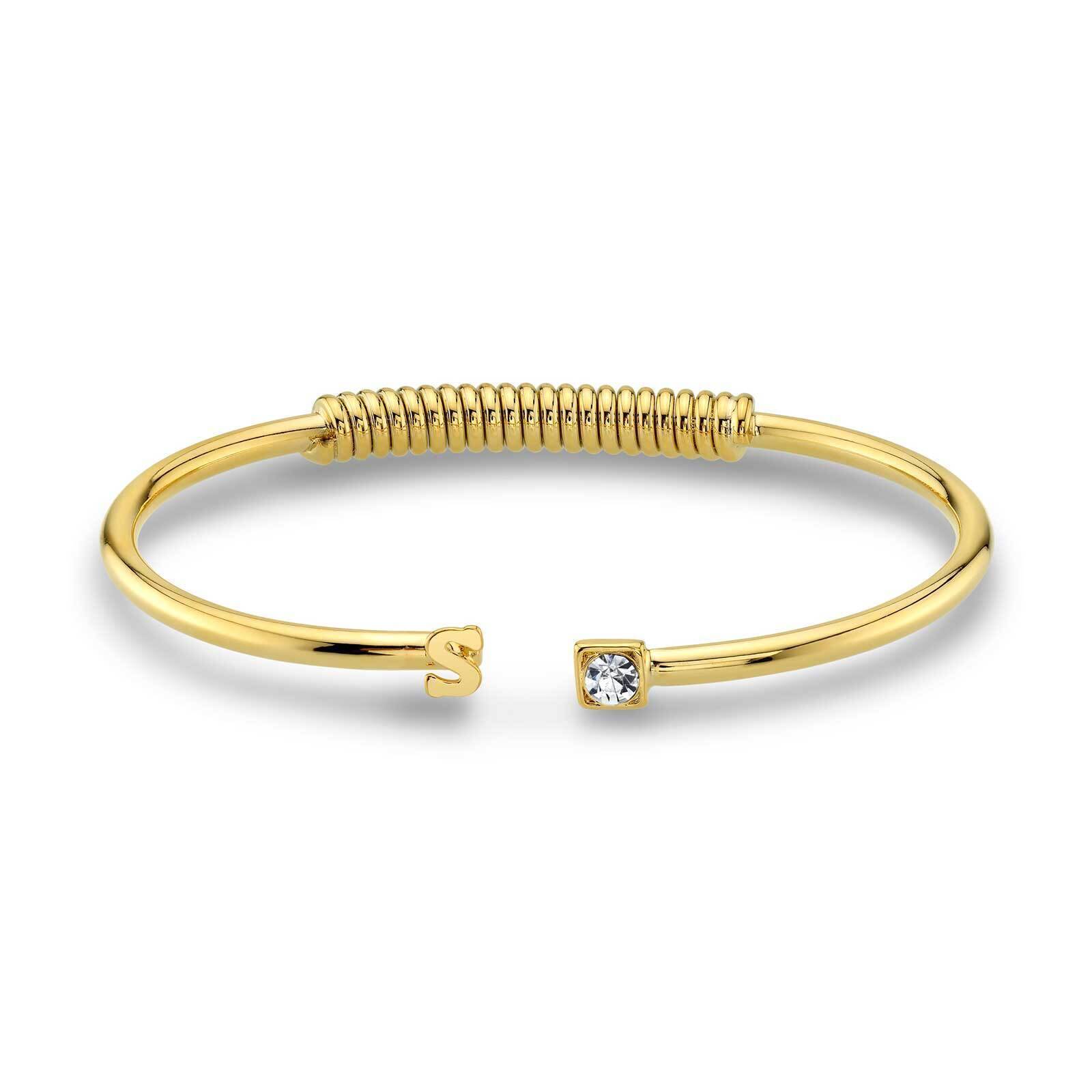Gold Tone And Crystal Clear