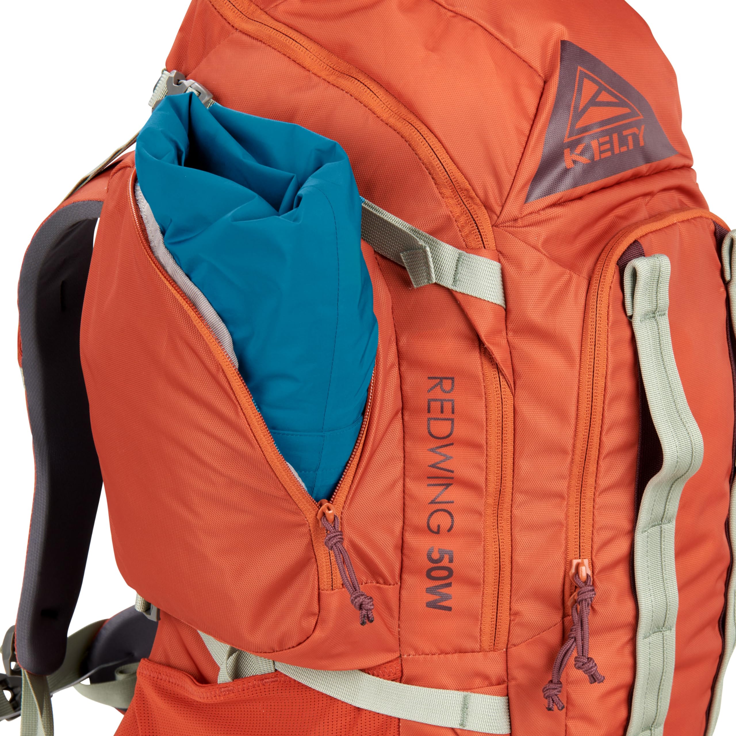 Kelty Redwing 50 Women's 50L Internal Frame Backpack - Lightweight Hiking Backpack for Women, Travel & Backpacking with Adjustable Hip Belt, 2023 Model (Cinnamon) | Perfect for Outdoor Adventures, Camping & Weekend Getaways