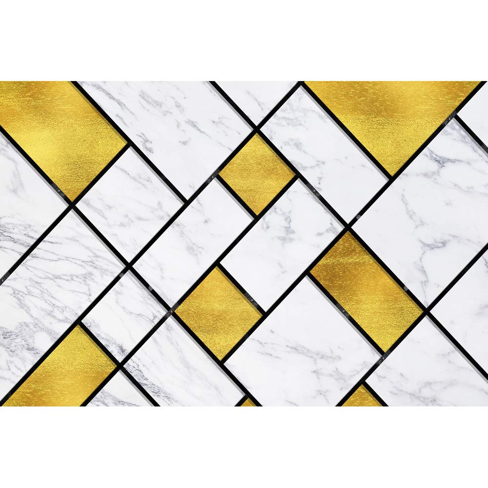 Abstract Geometric Peel and Stick Wallpaper - Removable Wall Mural for Bedroom Decor (100x144 inches) | Easy DIY Home Renovation & Modern Interior Design Upgrade