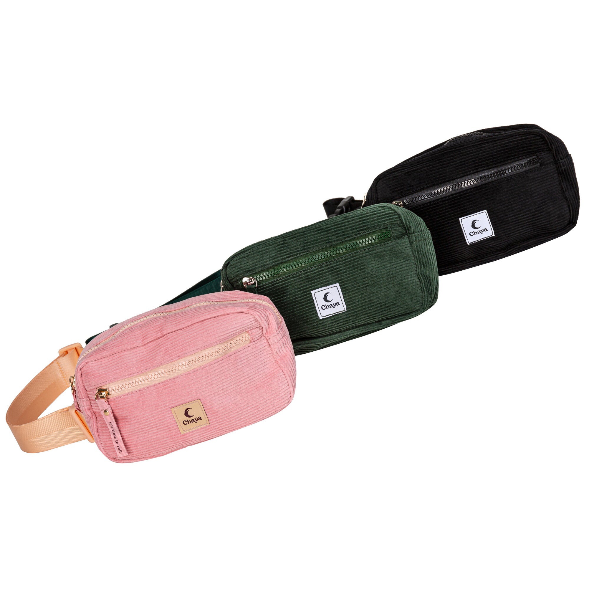 Stylish Pink Fanny Pack for Women & Men - Trendy Waist Bag with Adjustable Belt - Perfect for Travel, Hiking, Running & Outdoor Activities