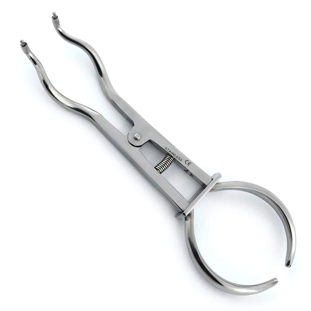12-Piece Endodontic Rubber Dam Dental Kit with Punch, Clamps, Forceps & Frame - Perfect for Root Canal Procedures & Dental Surgeries