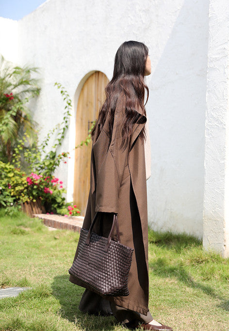 Stylish Large Capacity Handwoven Cotton Tote Bag for Women - Perfect for Shopping, Beach, Travel & Everyday Use