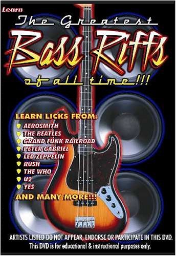 Top 50 Greatest Bass Guitar Riffs of All Time - Legendary Bass Lines Collection [DVD] - Perfect for Music Lovers, Bass Players & Rock Fans