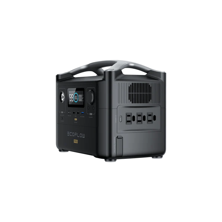 EcoFlow River Pro Portable Power Station 600W - Solar Generator for Camping, RV, Emergencies & Outdoor Adventures - Fast Charging & Lightweight Backup Battery
