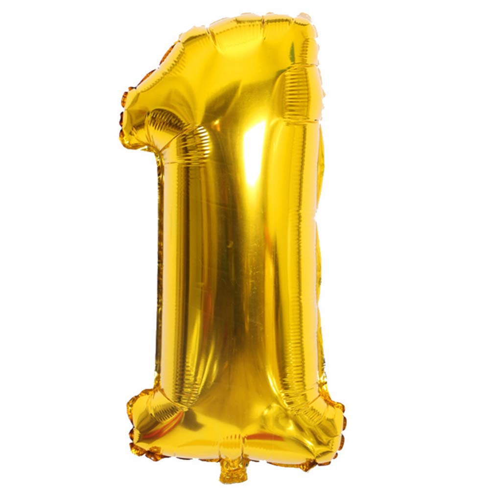 10 Pack Large Number Balloons for Birthday Party Decorations - Helium Balloons, Giant Numbers 0-9 for Wedding, Graduation, Anniversary & Baby Shower Decor