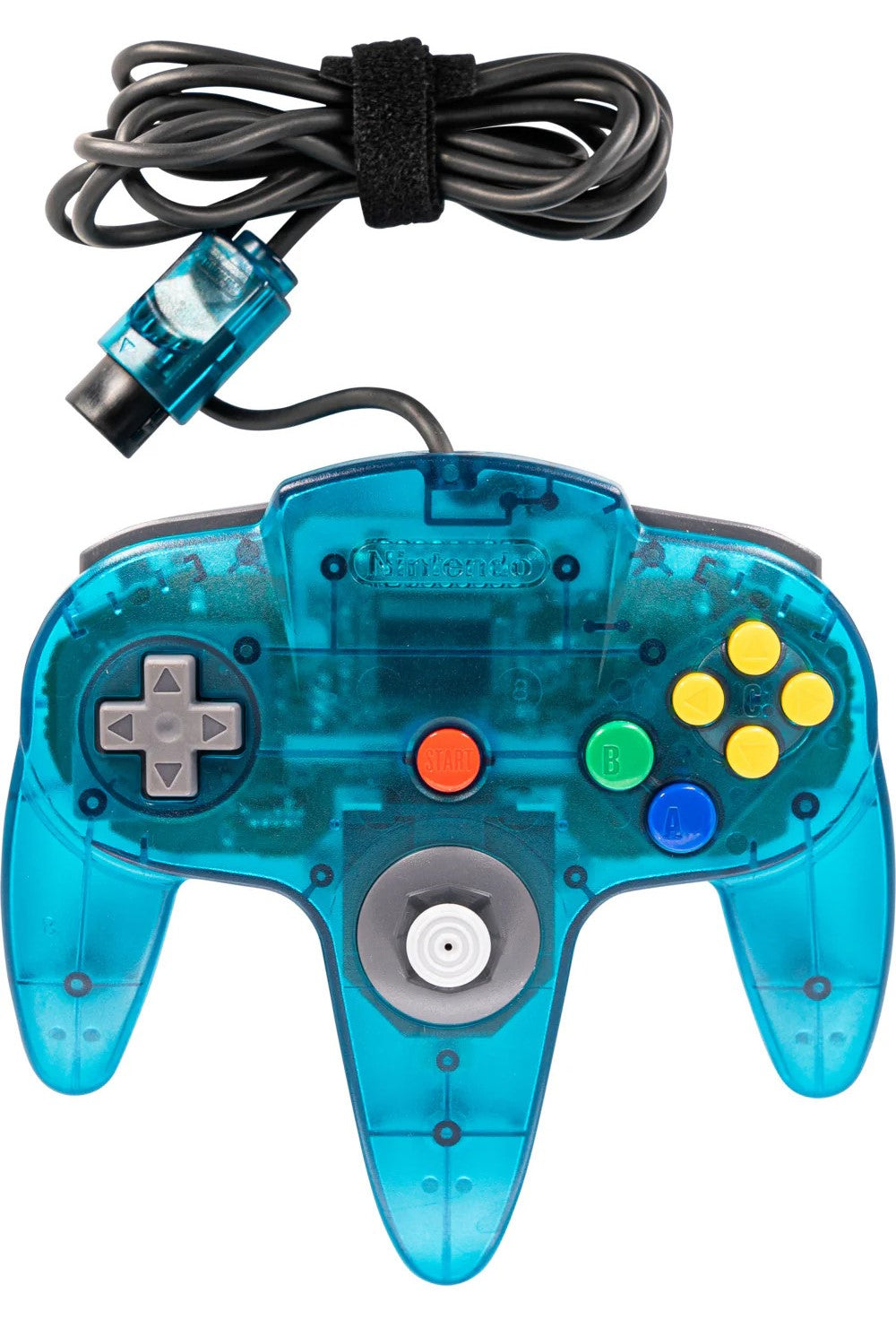 Original Nintendo 64 Controller - Ice Blue | N64 Gamepad for Classic Gaming | Perfect for Retro Gaming Enthusiasts & Nintendo 64 Console Players