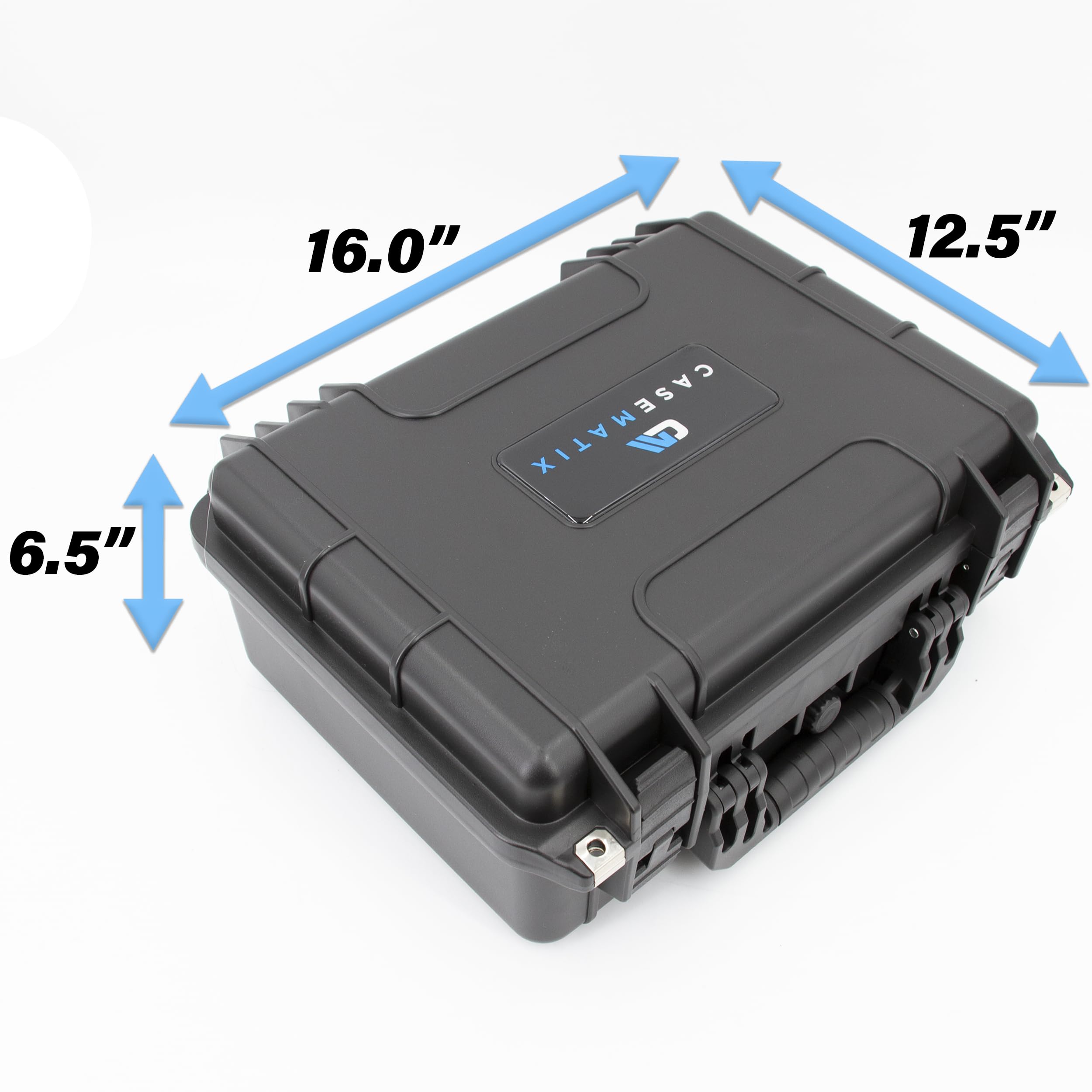 Waterproof Marine Electronics Case for Garmin Striker, Hummingbird Helix, Lowrance, Raymarine & Simrad Fish Finders - Durable GPS Chartplotter Protection for Boating & Fishing