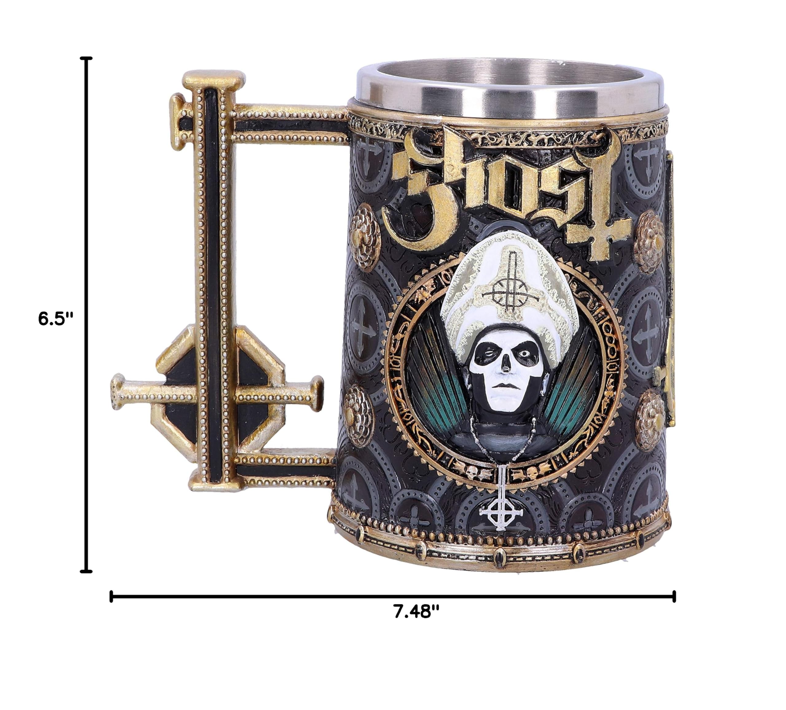 Nemesis Now Iron Tankard - Medieval Drinking Mug for Beer & Ale - Perfect for Renaissance Fairs, Themed Parties & Home Decor